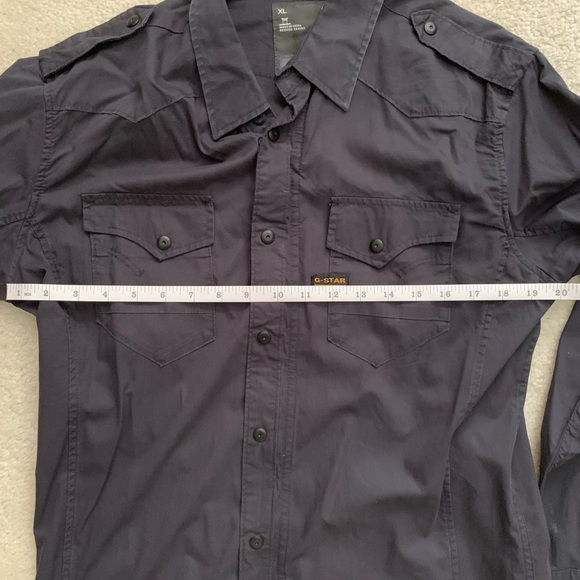 G- Star Zip Up Shirt 👕 ⭐️ - Picture 11 of 12